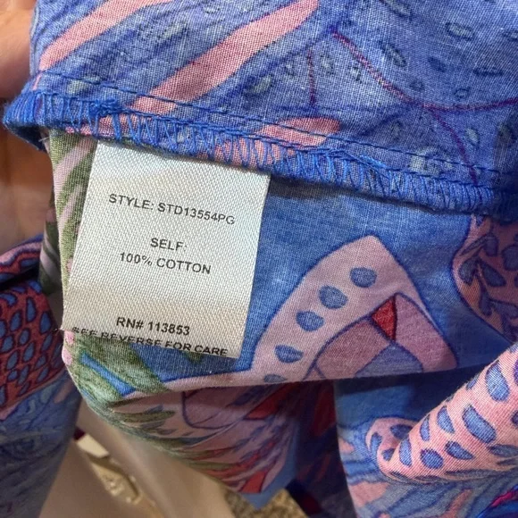 Sugarlips Vibrant Blue and Pink Floral Maxi Dress - Picture 3 of 8